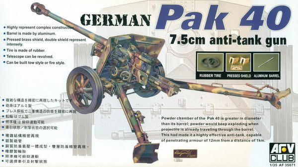 German Pak 40 7.5cm Anti-Tank Gun