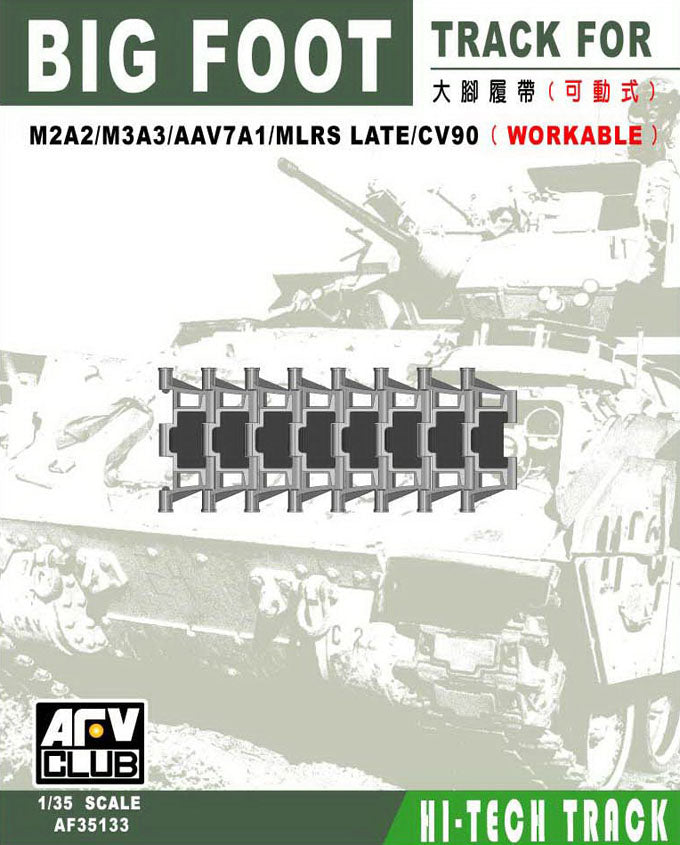 Big Foot Workable Track Links for M2A2, M3A3, AAV7A1, MLRS Late/CV90