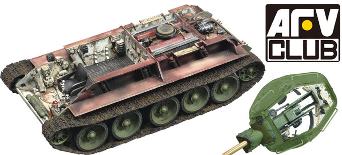 T34/76 Mod 1942 No.112 Full Interior Tank