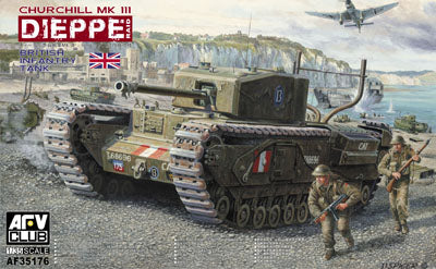 British Churchill Mk III Dieppe Tank