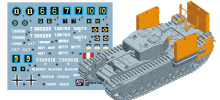 British Churchill Mk III Dieppe Tank