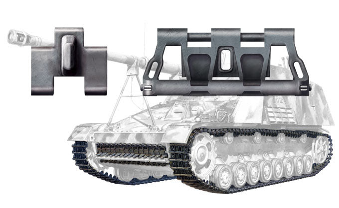 PzKpfw III Late/IV Mid 40cm Steel Type Workable Track Links