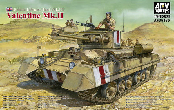 British Mk III Valentine Mk II Infantry Tank