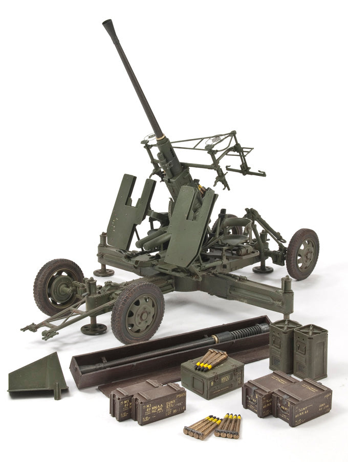 British Bofors 40mm Mk III Late Anti-Aircraft Gun