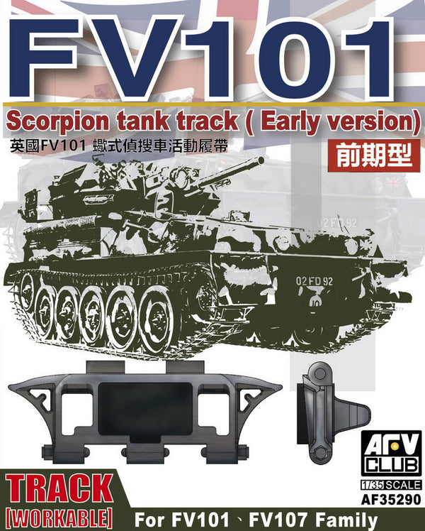 FV101 FV107 Scorpion Early Version Family Workable Track Links