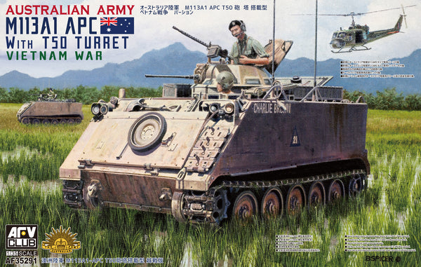 Australian Army M113A1 APC w/T50 Turret Vietnam War