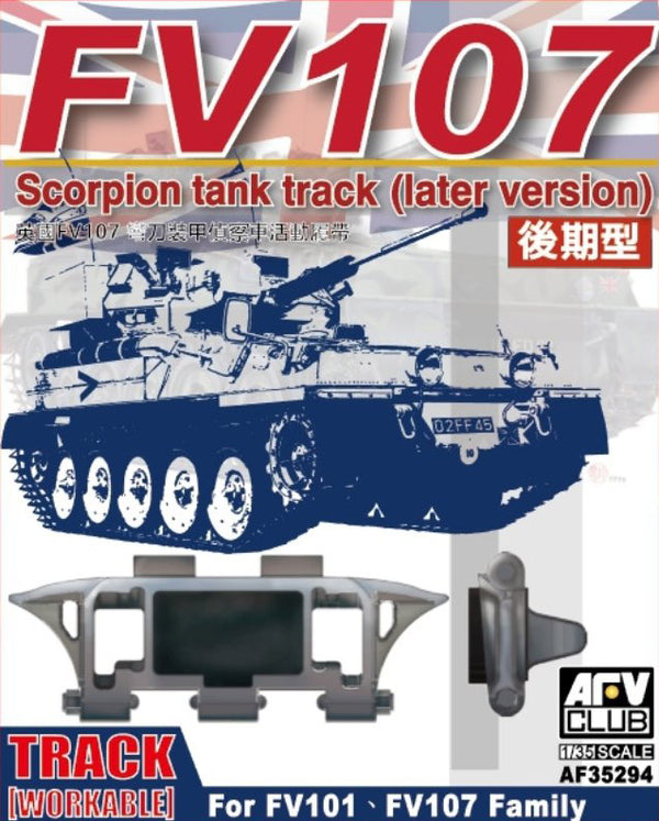 FV107 Scimitar CVR(T) Late Version Family Workable Track Links