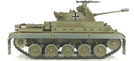 German FlakPanzer M42A1 Duster Tank