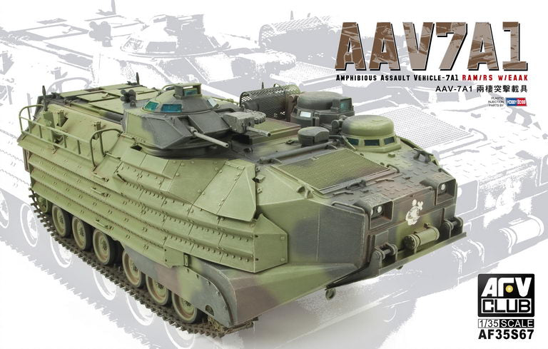 AAVP7A1 RAM/RS w/EAAK Amphibious Assault Vehicle