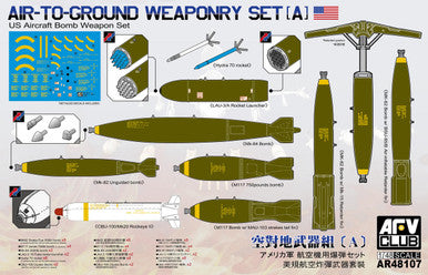 1/48 AFV Club US Air-To-Ground Weaponry Set (A)