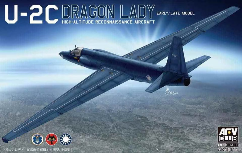 U2C Dragon Lady Early/Late High Altitude Recon Aircraft