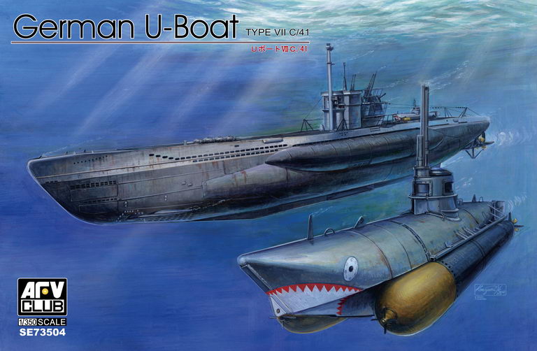 German U-Boat Type VIIC41 Submarine