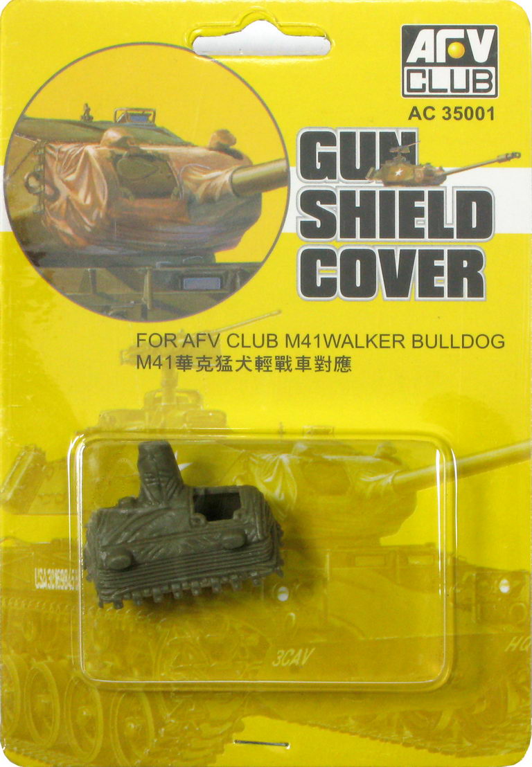 M41 Gun Shield Cover 1:35