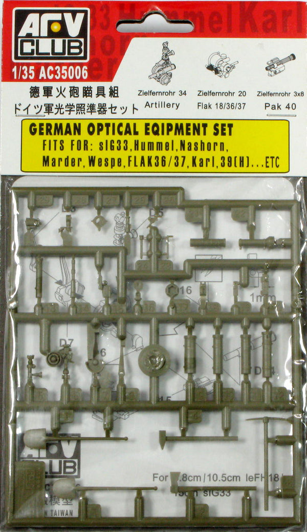 German Optical Equipment Set