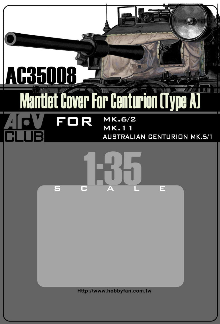 Mantlet Cover for Centurion A