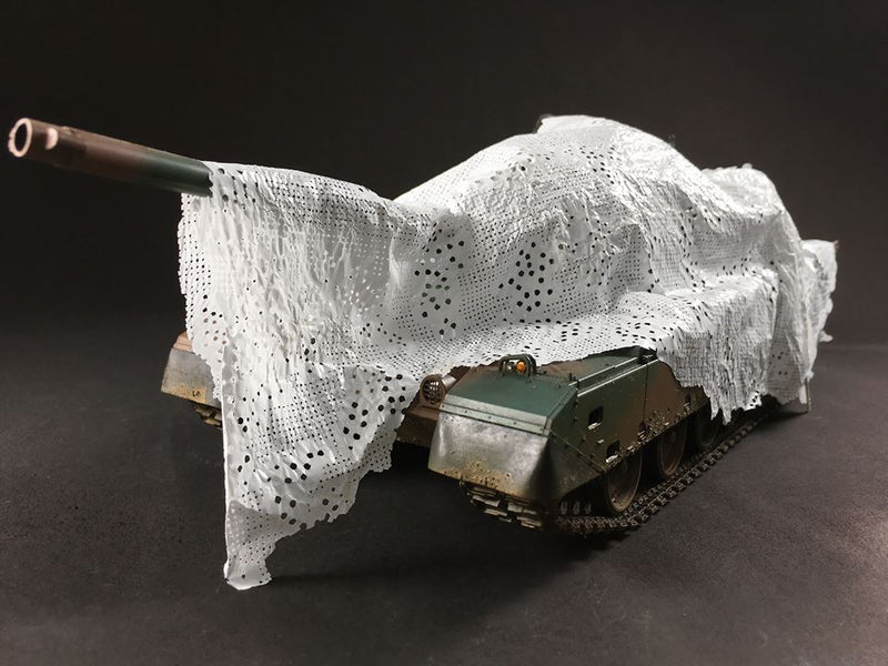 Camouflage Net JDSDF SNOW 1:35