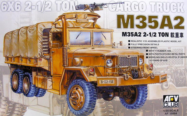 M35A2 2.5-Ton 6X6 Cargo Truck