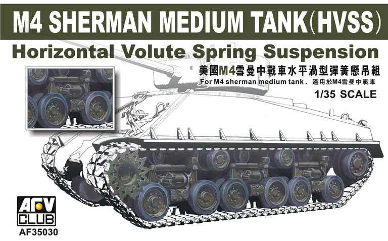 M4 Sherman Med Tank Wheels & Suspension (HVSS)