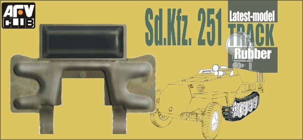 Sd.Kfz.251 Tracks Rubber 1:35