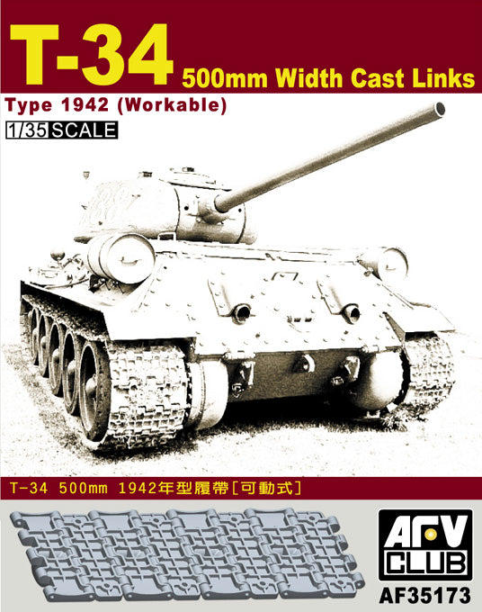 T-34 550mm Wide Cast Links :35