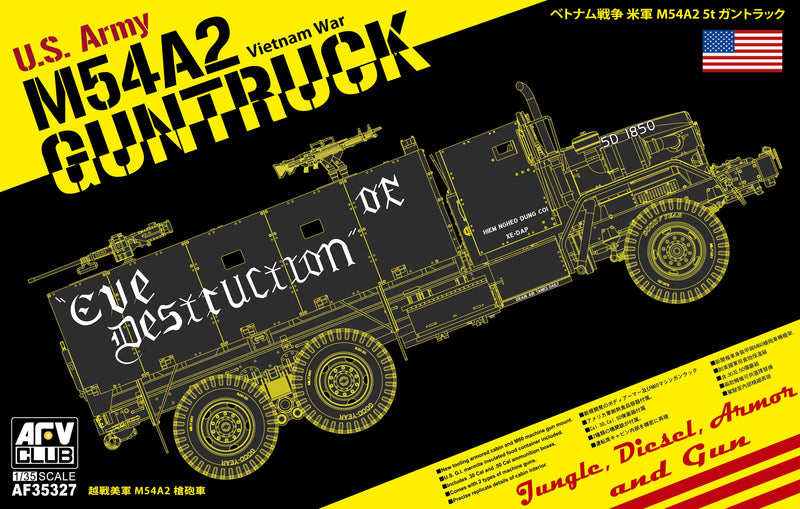 U.S. Army M54A2 GunTruck Vietnam