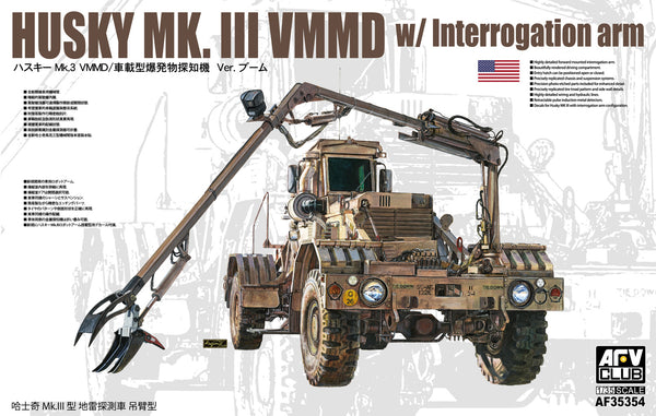 Husky Mk III Vehicle Mounted Mine Detector (VMMD) w/Interrogation Arm