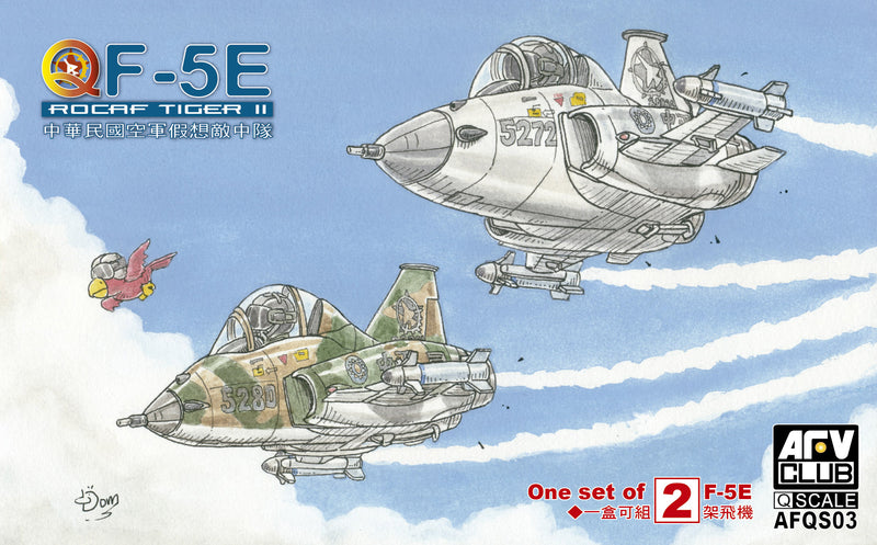 QT F-5E ROCF Tiger II 2pk