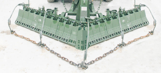 M1132 Stryker Engineer Mine Plow with Spring & Chain