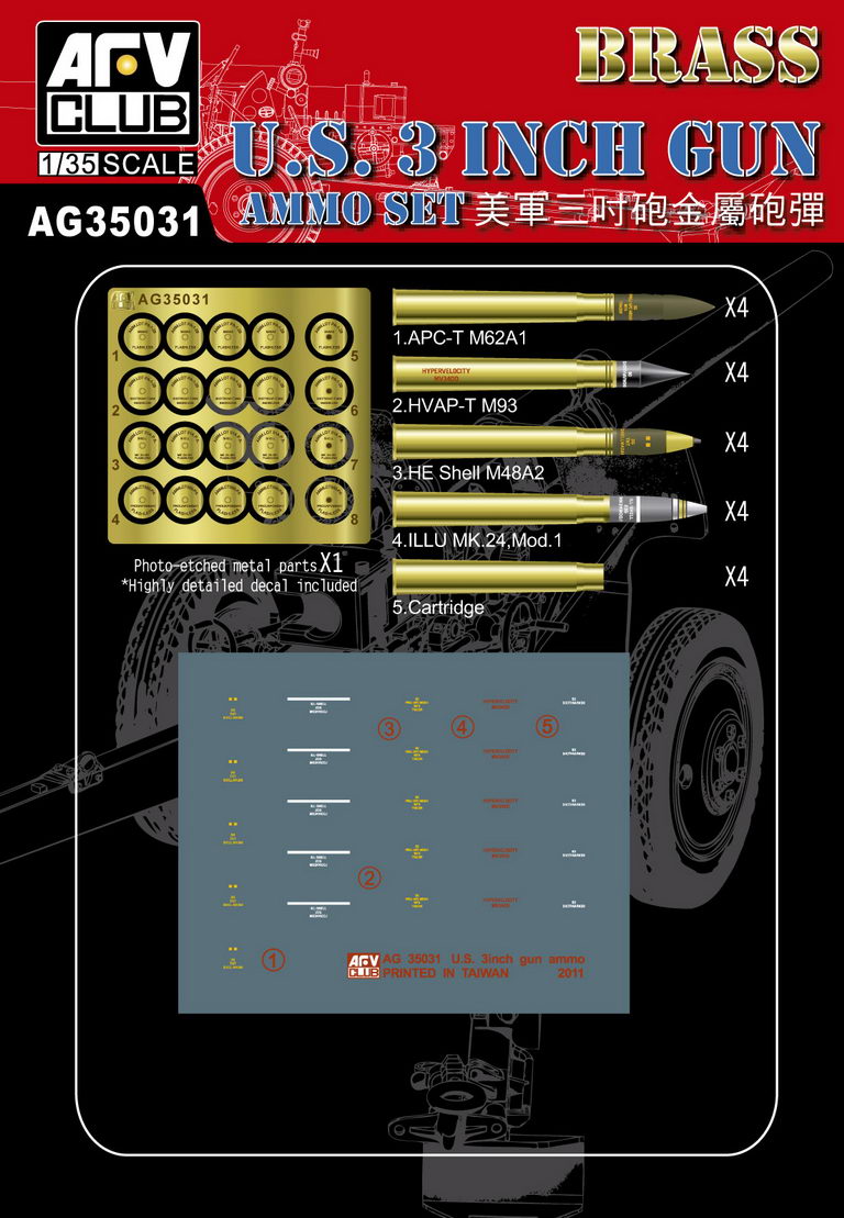 US 105mm HOWITZER AMMO SET