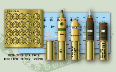 UK 95mm Howitzer Brass Ammo 1: