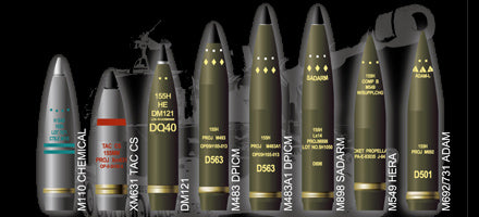 US M1Al/M1A2 M256 120mm Ammo A