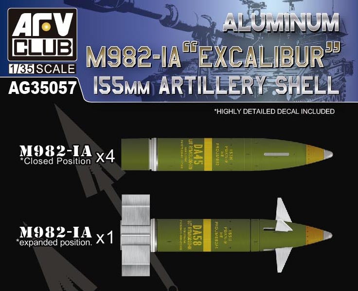 M982-1A Excalibur 155mm Shell