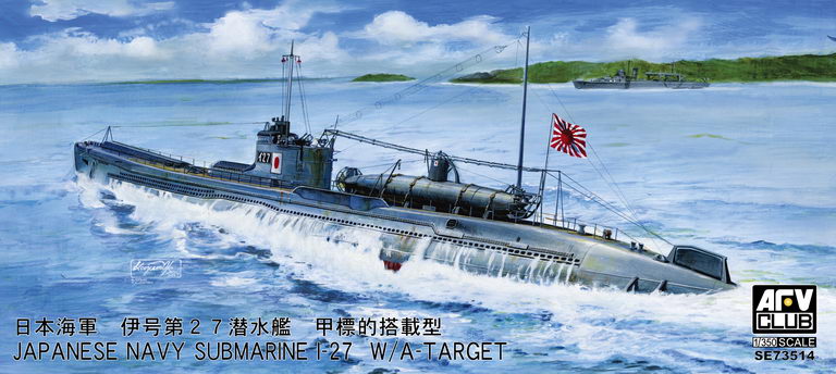 Japanese Navy Sub I-27 1:350