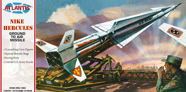 Atlantis Models NIKE Hercules Missile Plastic Model Kit