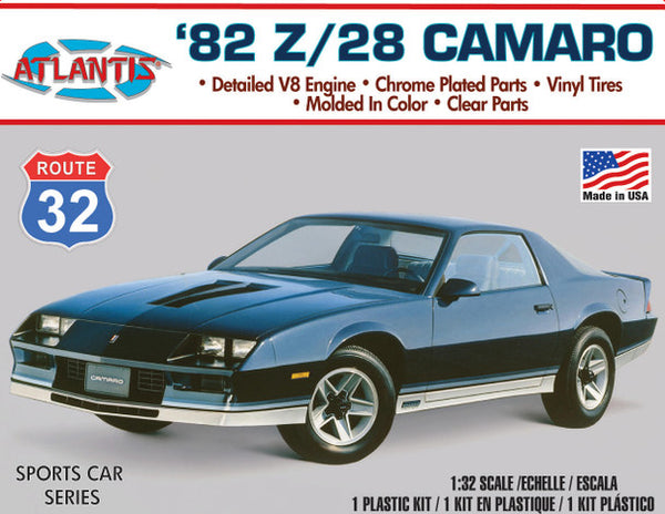 Atlantis Models 1982 Chevy Camaro Z28 Route 32 Car (formerly Monogram)