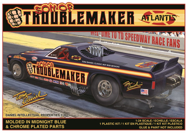 Atlantis Models Son of Toublemaker Chevy El Camino Funny Car (formerly Monogram)