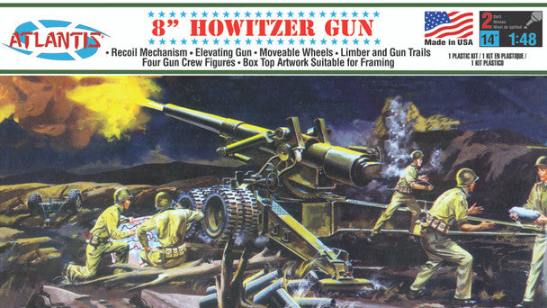 Atlantis Models US Army 8-inch Howitzer Gun (formerly Aurora)