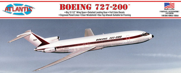 Atlantis Models Boeing 727 Airliner Plastic Model Kit