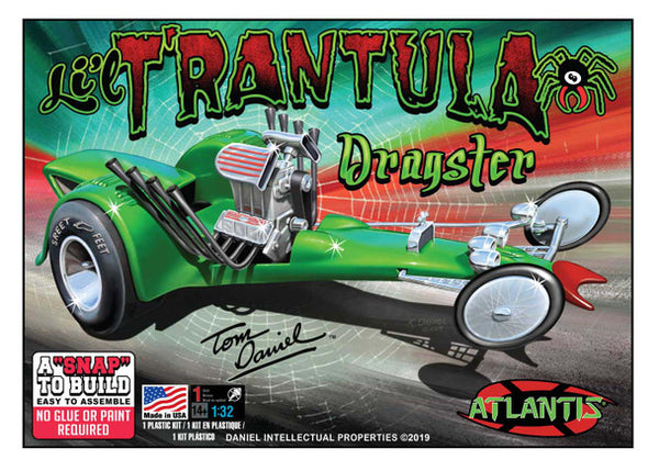 Atlantis Models Tom Daniel's T'rantula Dragster (Snap) (formerly Monogram)