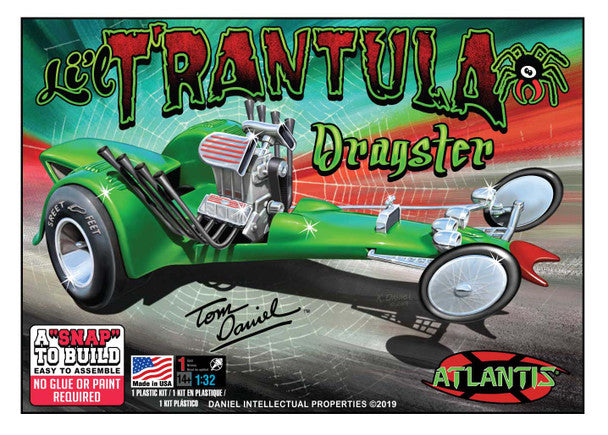 Atlantis Models Tom Daniel's T'rantula Dragster (Snap) (formerly Monogram)