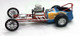 Atlantis Models Fireball Slingshot Dragster Plastic Model Kit