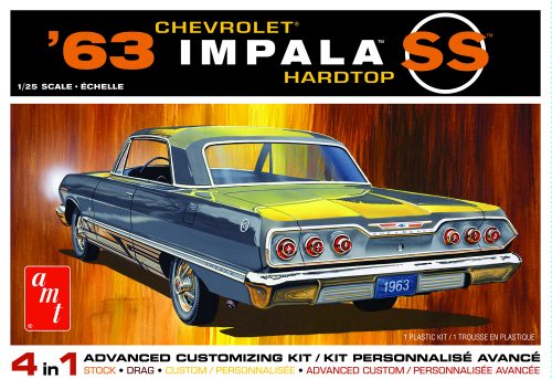 1963 Chevrolet Impala SS Hardtop Customizing Car (4 in 1)