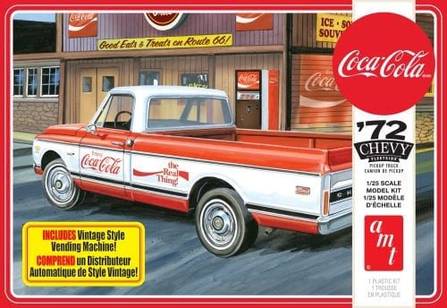 1972 Chevy Pickup Truck w/Coca-Cola Vending Machine & Crates