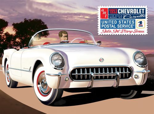 1953 Chevy Corvette in Collectible Tin (3 Tins Per Box)