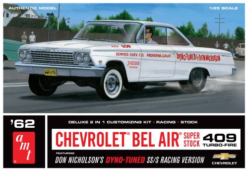 1962 Chevy Bel Air Don Nicholson Super Stock Race Car (2 in 1)