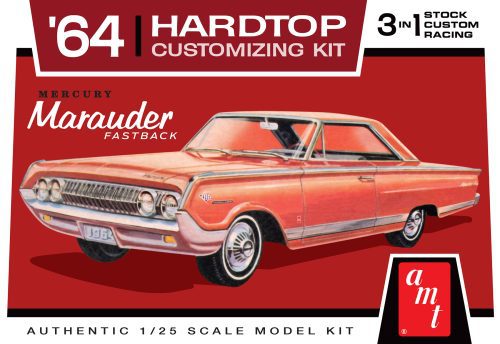 1964 Mercury Marauder Fastback Hardtop Customizing Car (3 in 1)