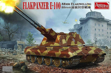 1/35 Amusing Hobby E-100 8.8cm Flakzwilling