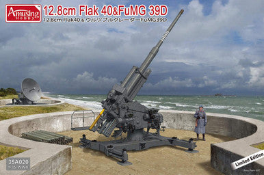 1/35 Amusing Hobby 12.8cm Flak 40 & FuMG 39D