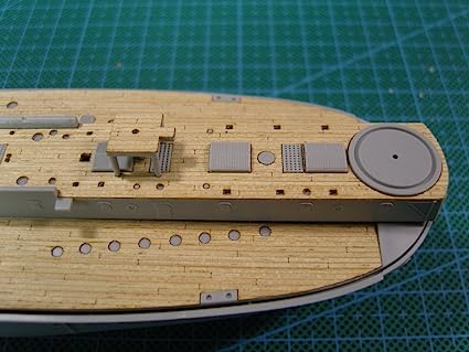 Imperial Chinese Peiyang Fleet 'Ting Yuen' Wood Deck