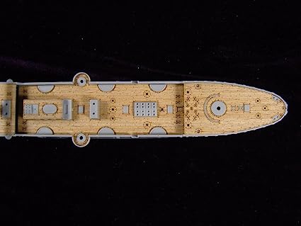 Imperial Chinese Peiyang Fleet 'Ching Yuen' Wood Deck